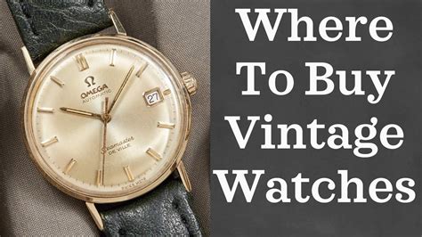 vintage watch stores near me